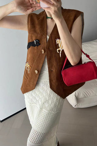 Animal Appliqué Vest