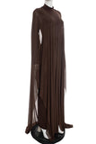 Elegant Layered dress Set with Ruched Detail