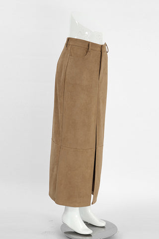 Split-Front Maxi Skirt