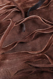Draped Halter Mini Dress