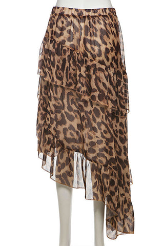 Layered Ruffle Skirt