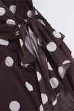 Polka Dot Halter Dress