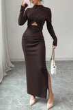 Chic Cutout Maxi Dress