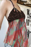 Artistic Halter Neck Camisole