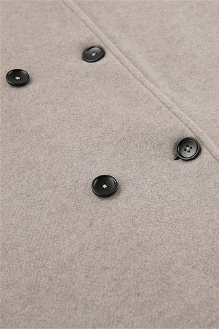 Double-Breasted Casual Jacket