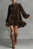 Bow-Tie Shift Dress