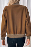 Button-Up Bomber Jacket