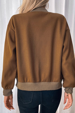 Button-Up Bomber Jacket