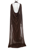 Elegant Layered dress Set with Ruched Detail