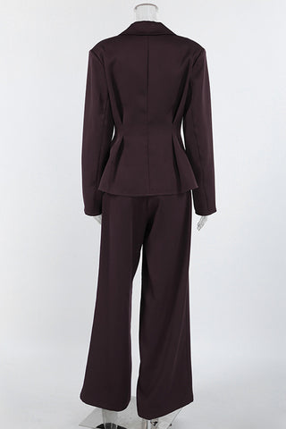 Chic Tailored Pants Set