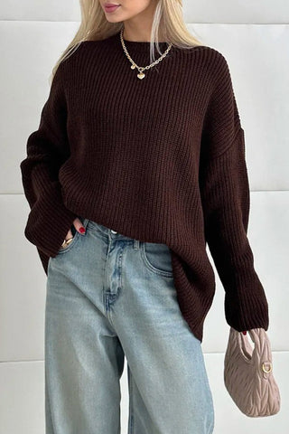 Classic Knit Pullover Sweater