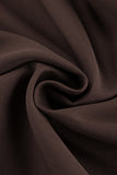 Strapless Tie-Waist Casual Set