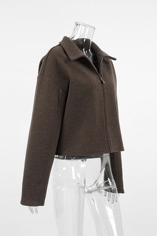 Cropped Tailored Jacket