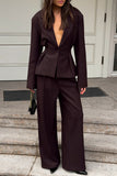 Chic Tailored Pants Set