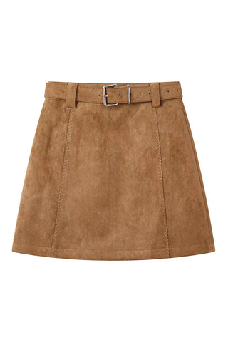 Mini Skirt with Stitch Detail