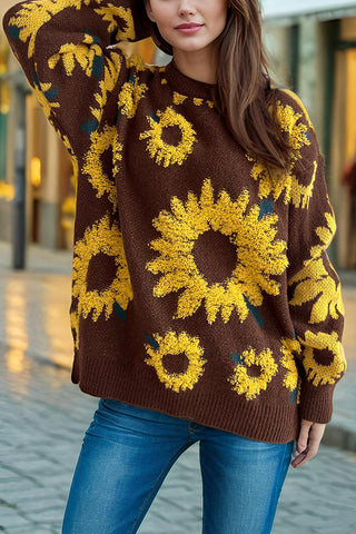 Sunflower Knit Sweater
