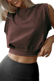 Sleeveless Cropped Tank Top