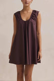 Spaghetti Strap Polka Dot Dress