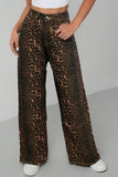 Relaxed Fit Printed Straight Jeans