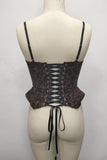 Elegant Corset-Style Tank Top