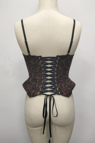 Elegant Corset-Style Tank Top