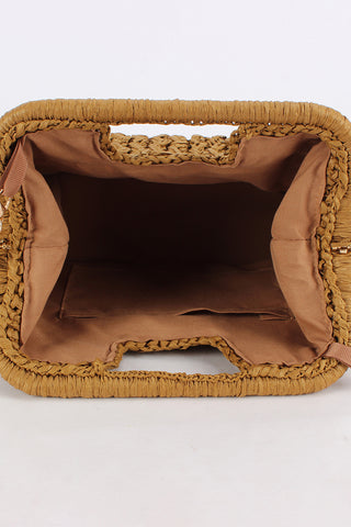 Chic Woven Chain Bag