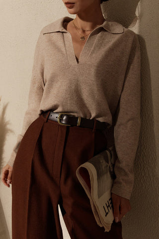 Classic Collared Sweater
