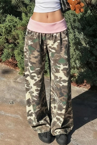 Relaxed Fit Camouflage Pants