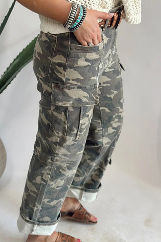 Cargo Pocket Casual Pants