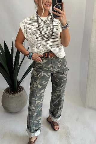 Cargo Pocket Casual Pants