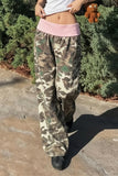 Relaxed Fit Camouflage Pants