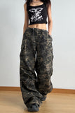 Wide-Leg Cargo Pants