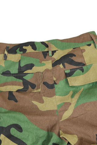 Relaxed Fit Cargo Camo Pants