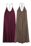 Strappy Backless Maxi Dress