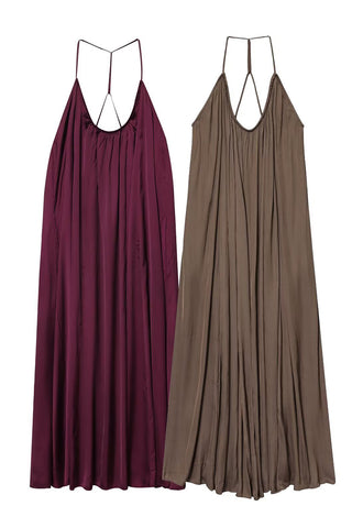 Strappy Backless Maxi Dress