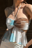 Strapless Flowing Tank Top