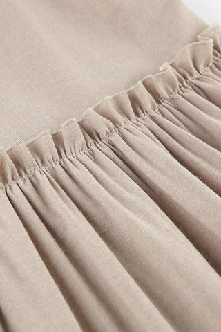 Sleeveless Tie-Strap Casual Dress