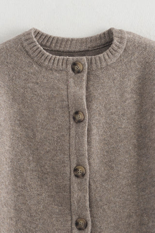 Button-Up Cape Cardigan