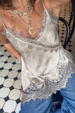 Lace Trim Cami Top