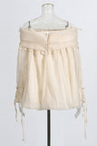 Off-Shoulder Ruffle Blouse