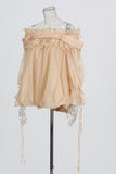 Off-the-Shoulder Ruffled Blouse