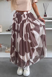 Statement Maxi Skirt with Flowing Design