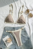 Chic Bikini Set with Adjustable Straps