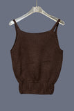 Chunky Knit Cardigan & Cami Set