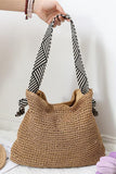 Woven Casual Tote Bag