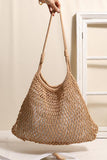 Woven Mesh Shoulder Bag