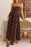 Polka Dot One-Shoulder Dress