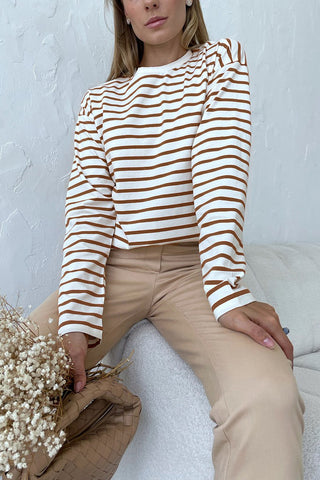 Striped Long-Sleeve T-Shirt