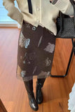 Embellished Midi Skirt