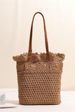 Elegant Crochet Tote Bag